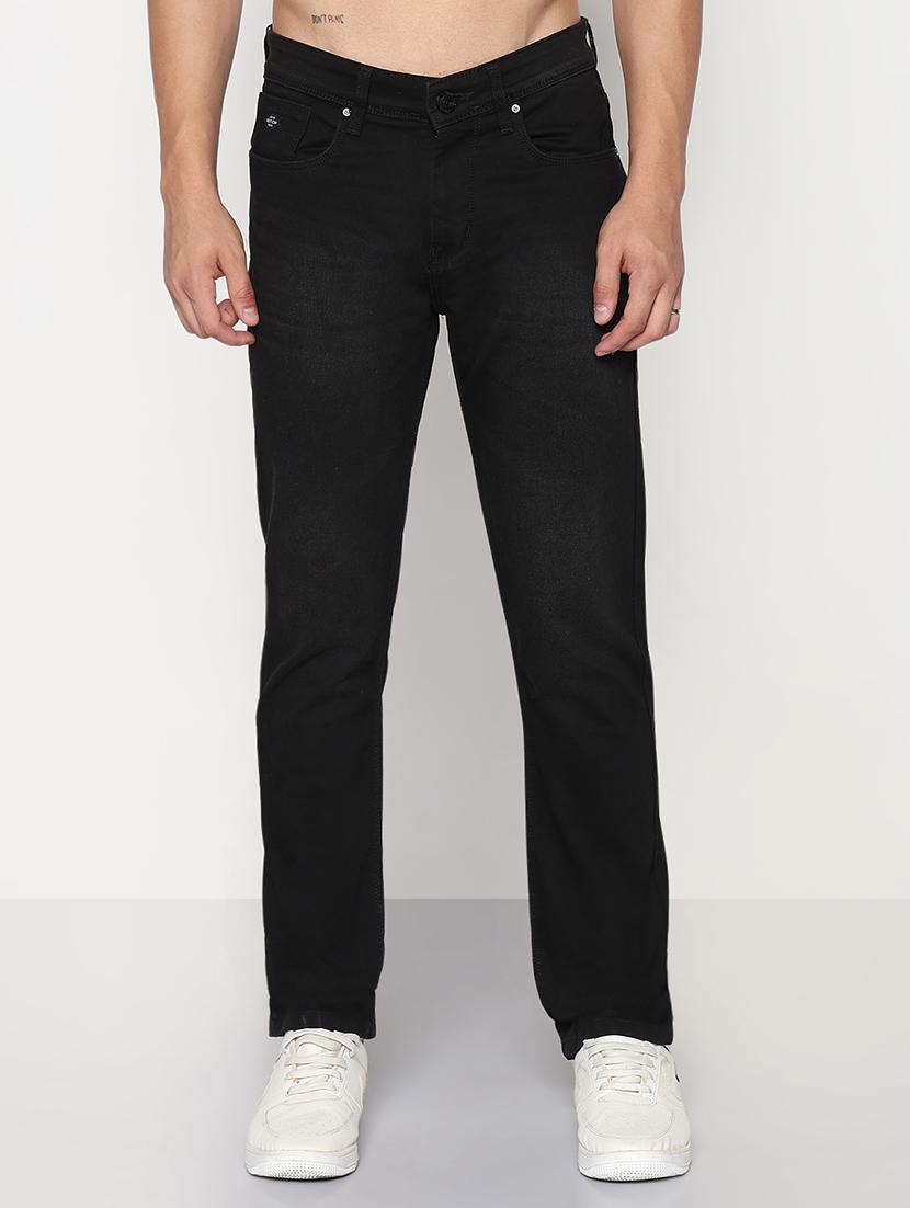 men black low rise full length jeans - 21933446 -  Standard Image - 1