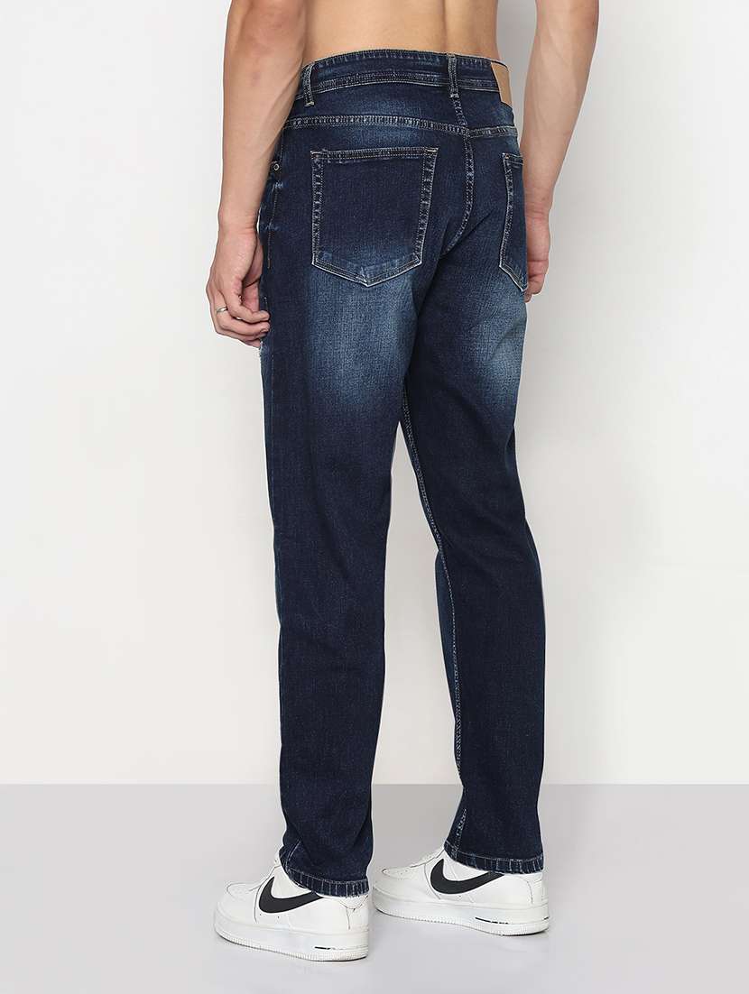 men distressed mid rise slim fit jean - 21933455 -  Standard Image - 4