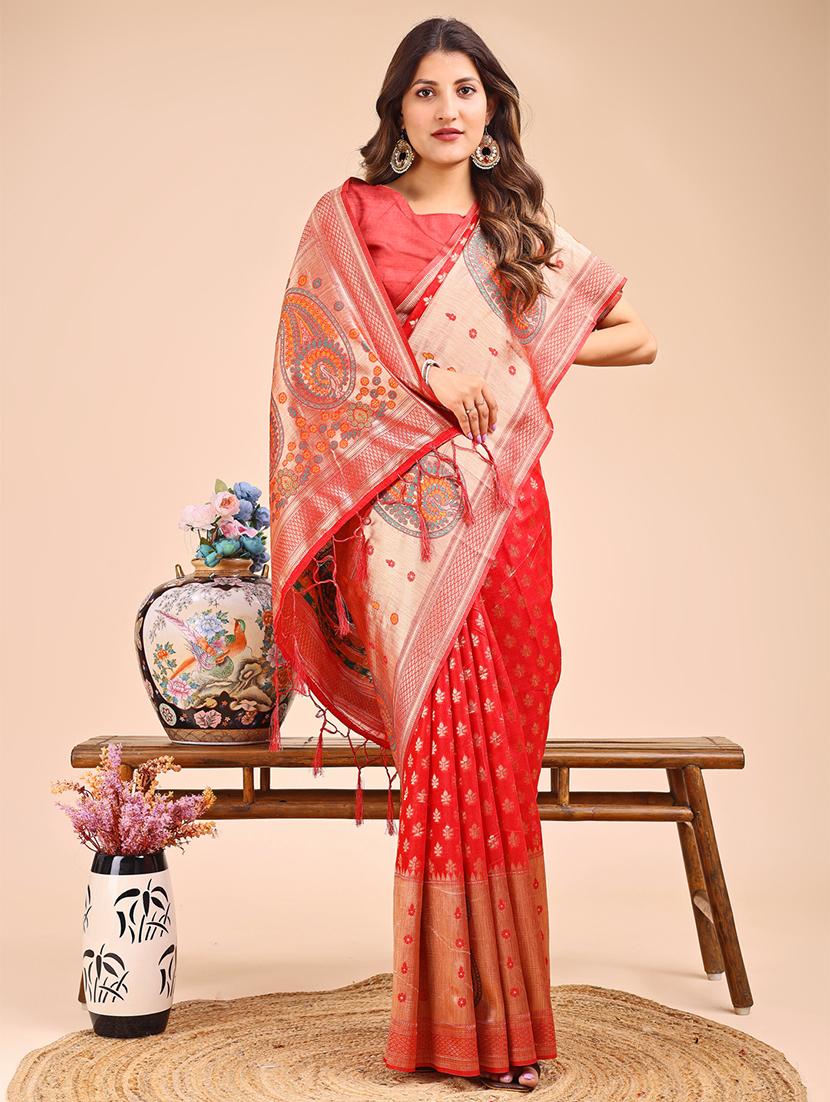 women self design paithani saree with blouse - 21933513 -  Standard Image - 4