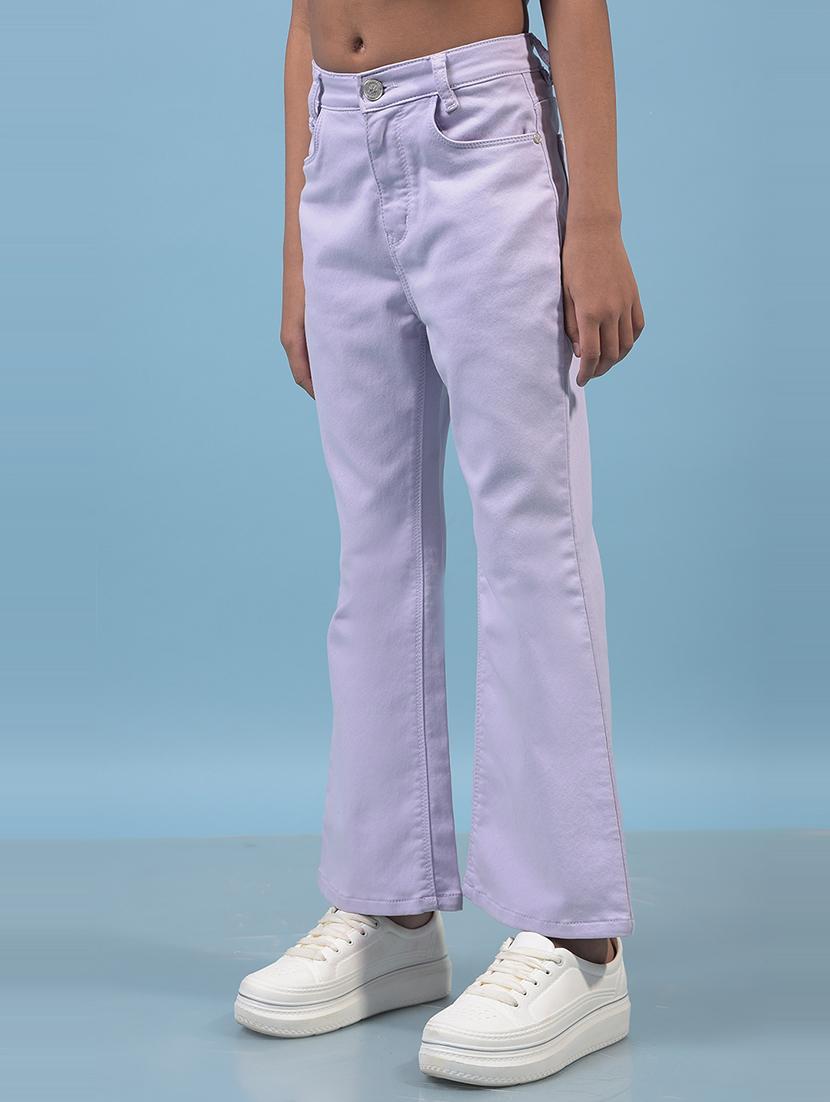 girls solid mid rise bootcut jean - 21933579 - Standard Image - 1