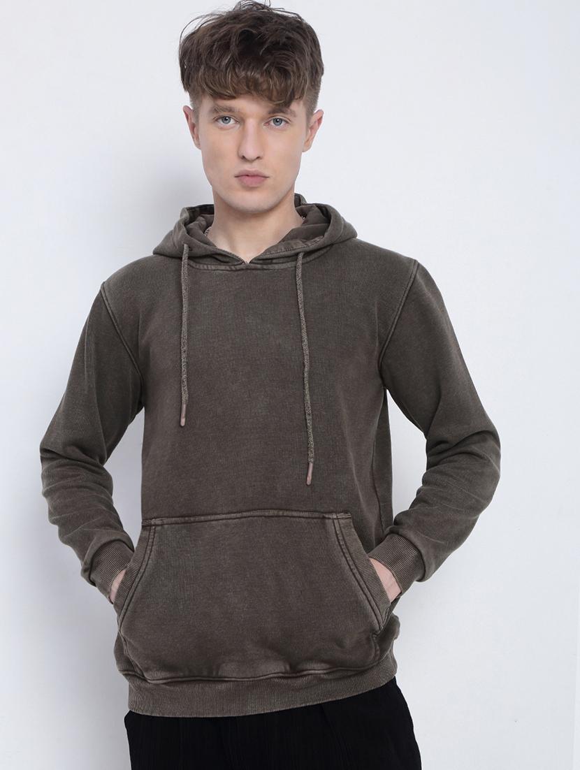 men solid long sleeve regular fit sweatshirt - 21933595 -  Standard Image - 1