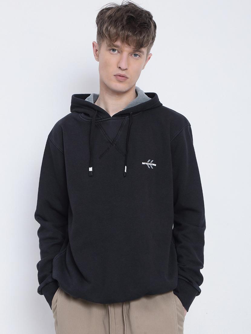 men solid long sleeve regular fit sweatshirt - 21933601 -  Standard Image - 1
