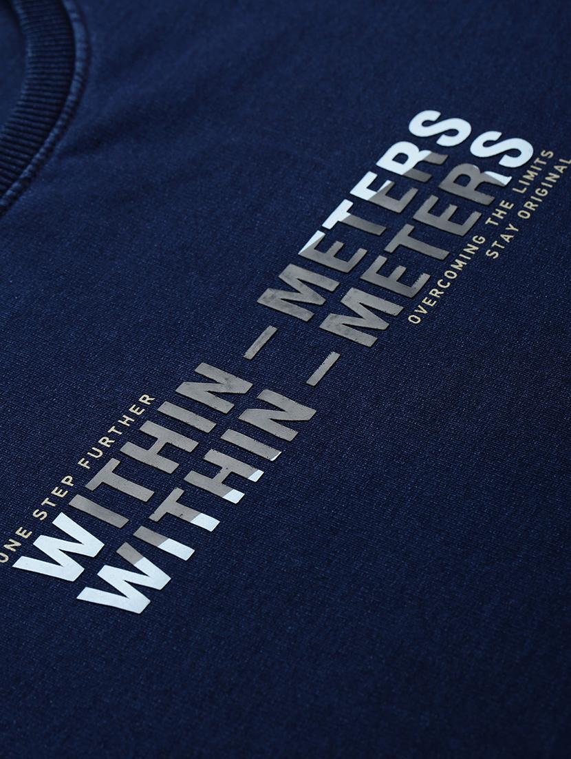 men typographic long sleeve regular fit sweatshirt - 21933603 - Standard Image - 6