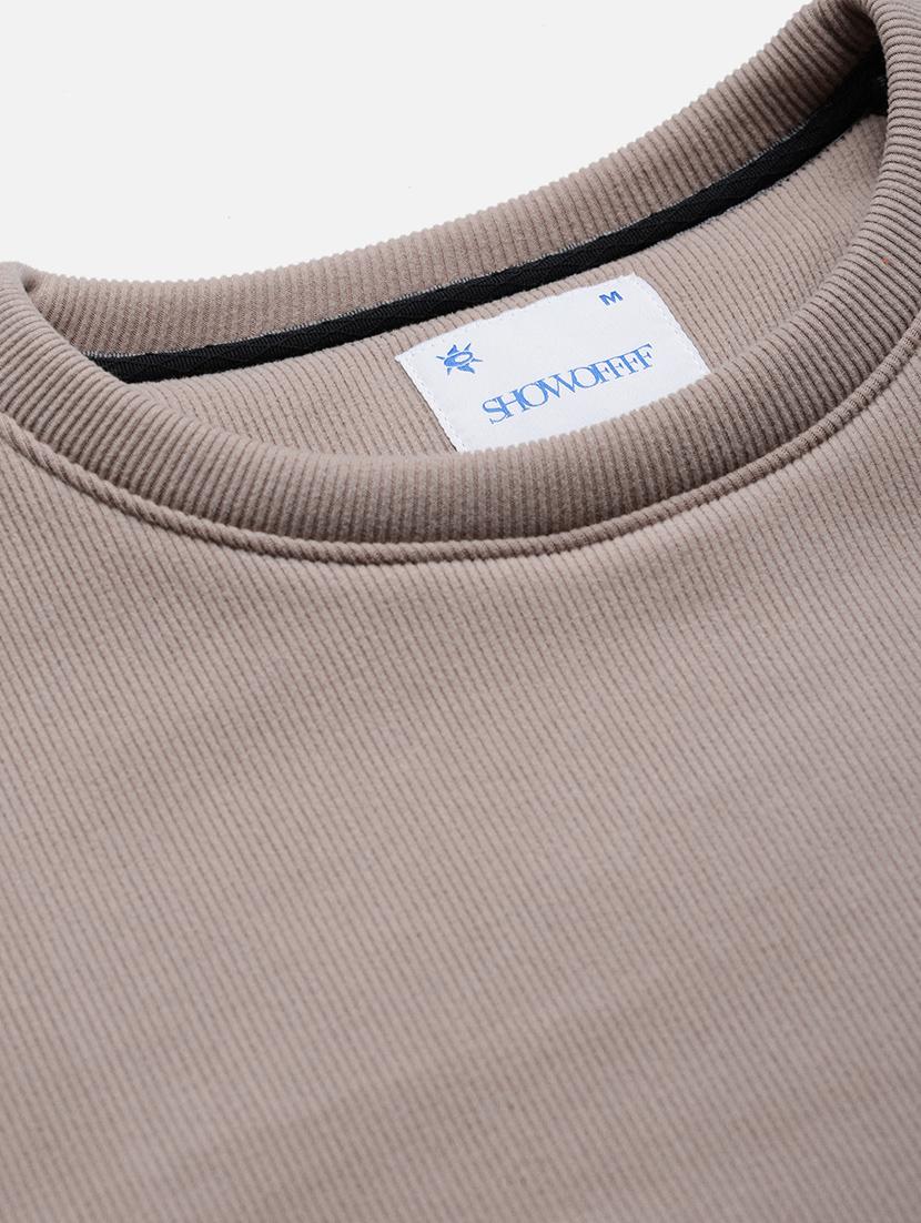 men solid long sleeve regular fit sweatshirt - 21933605 - Standard Image - 6
