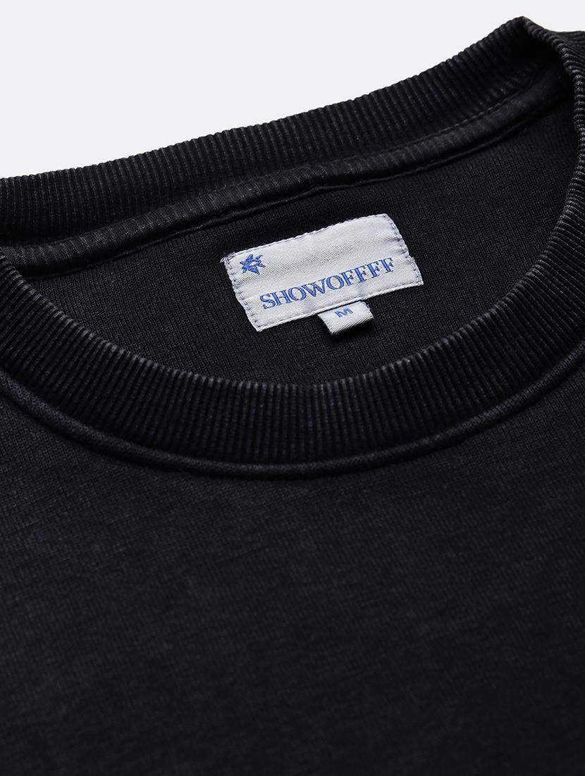 men solid long sleeve regular fit sweatshirt - 21933613 - Standard Image - 6