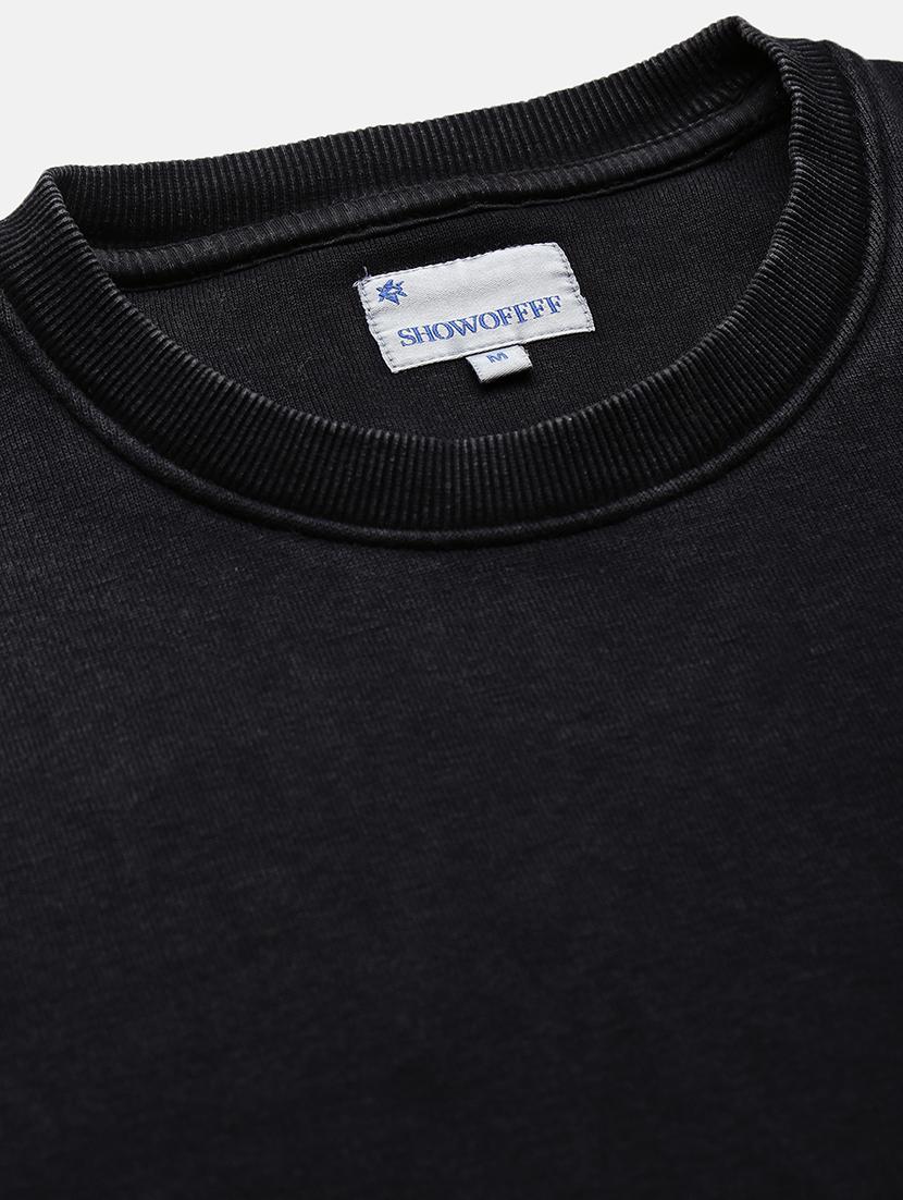 men solid long sleeve regular fit sweatshirt - 21933614 - Standard Image - 6