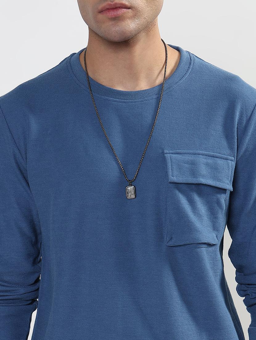 men solid long sleeves regular fit t-shirt - 21933628 - Standard Image - 4