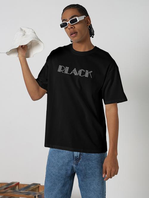 men printed short sleeves loose fit t-shirt - 21933635 -  Standard Image - 0