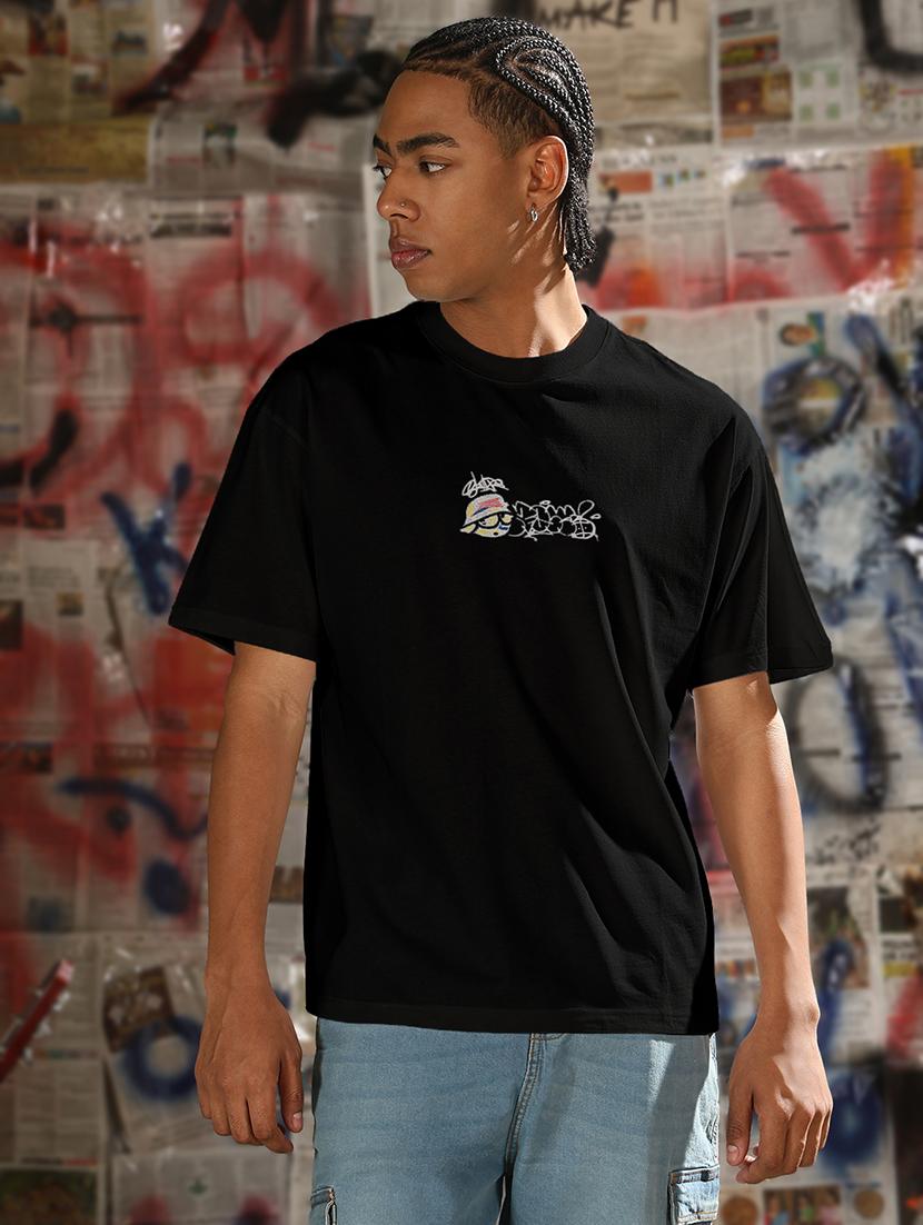 men printed short sleeves loose fit t-shirt - 21933636 - Standard Image - 1