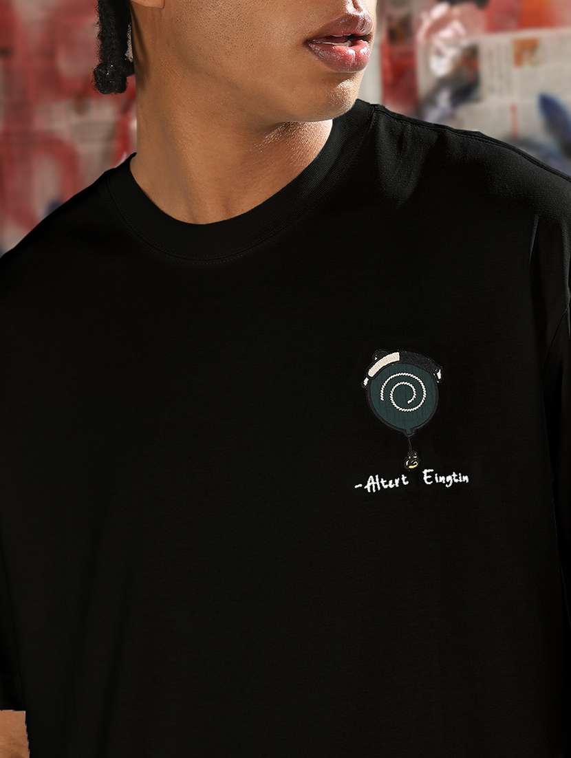 men printed short sleeves loose fit t-shirt - 21933641 -  Standard Image - 4