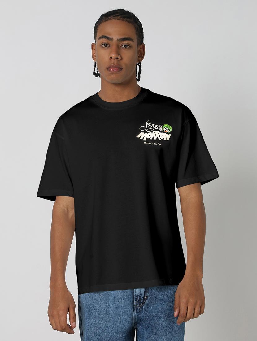 men printed short sleeves loose fit t-shirt - 21933643 -  Standard Image - 1
