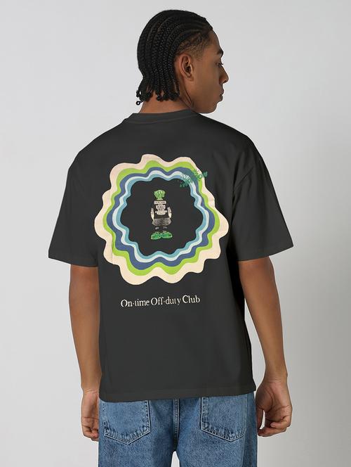 men printed short sleeves loose fit t-shirt - 21933644 -  Standard Image - 0