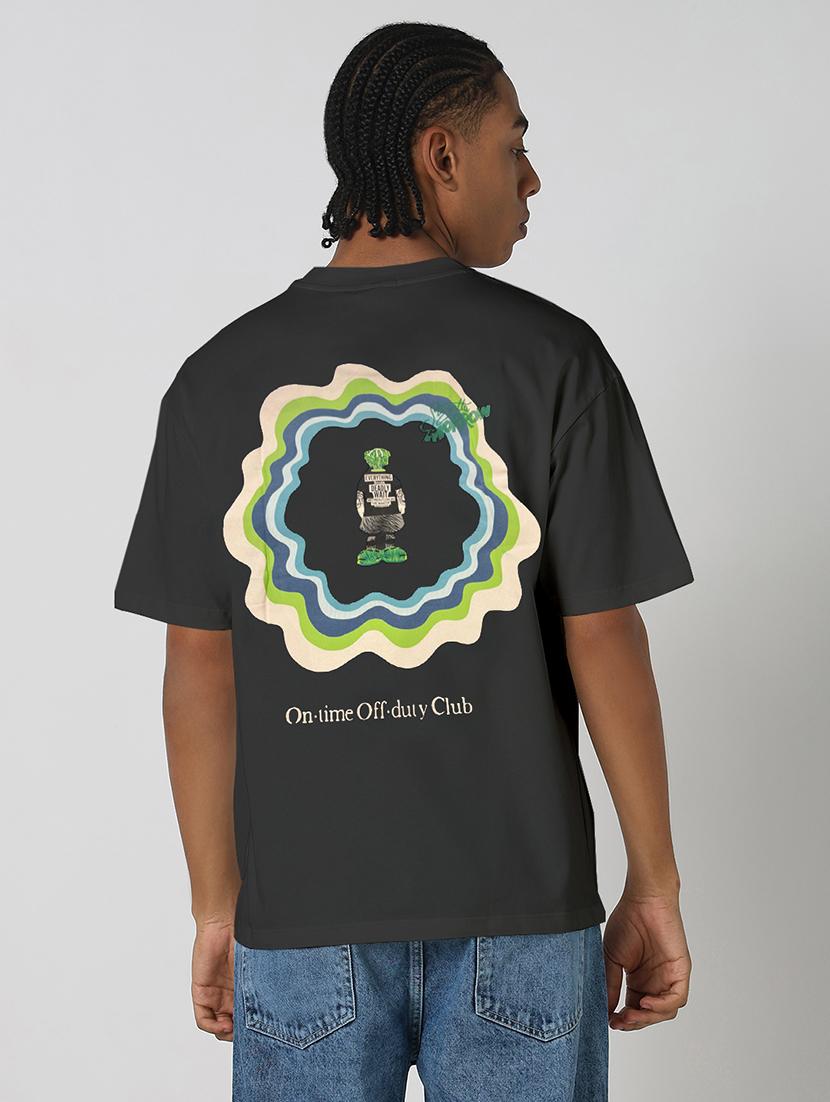 men printed short sleeves loose fit t-shirt - 21933644 -  Zoom Image - 0