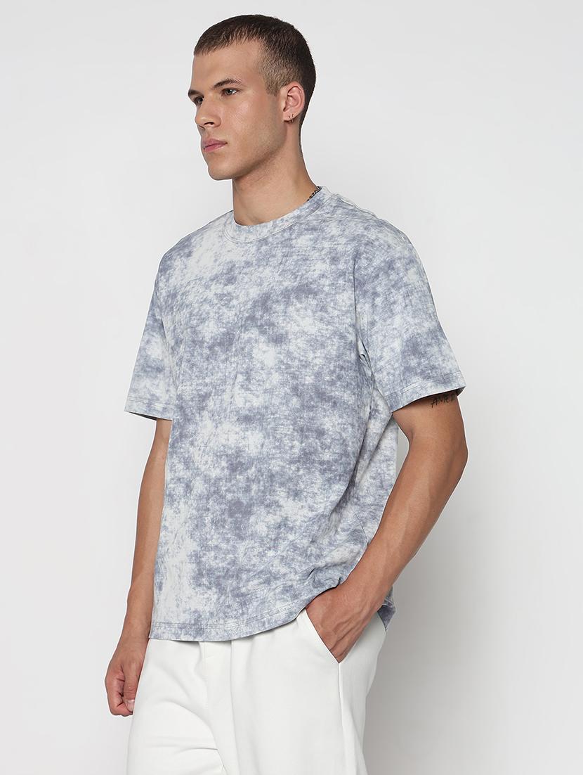 men printed short sleeves loose fit t-shirt - 21933658 - Standard Image - 1
