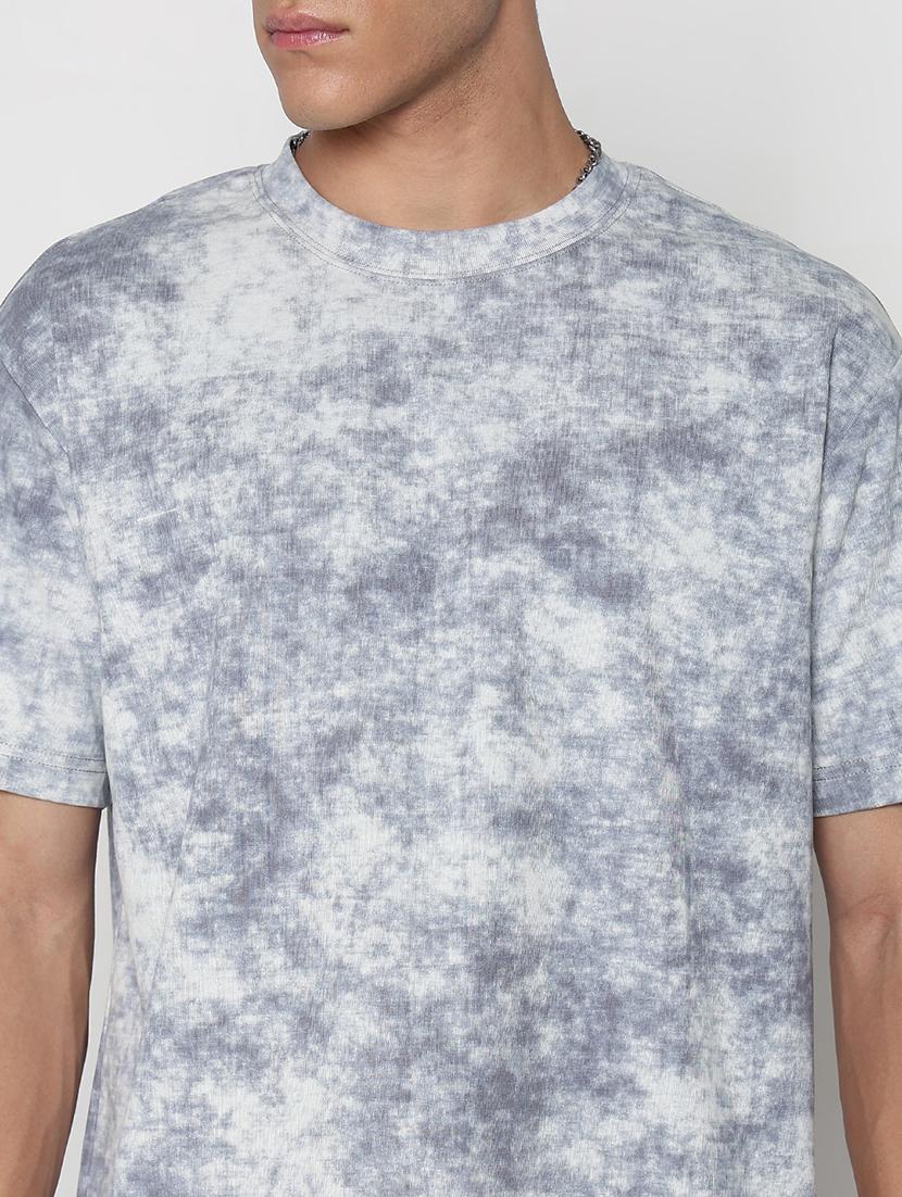 men printed short sleeves loose fit t-shirt - 21933658 - Standard Image - 4