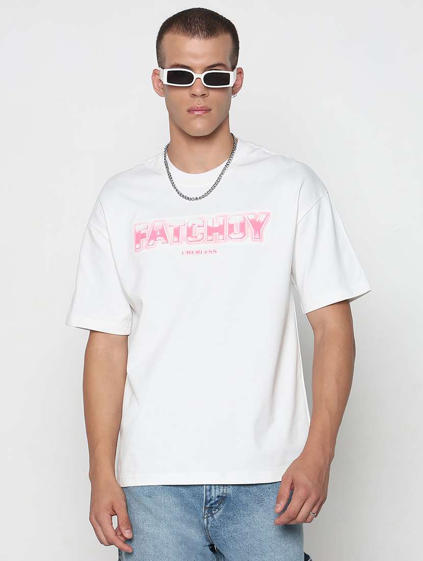 men printed short sleeves loose fit t-shirt - 21933659 -  Standard Image - 1