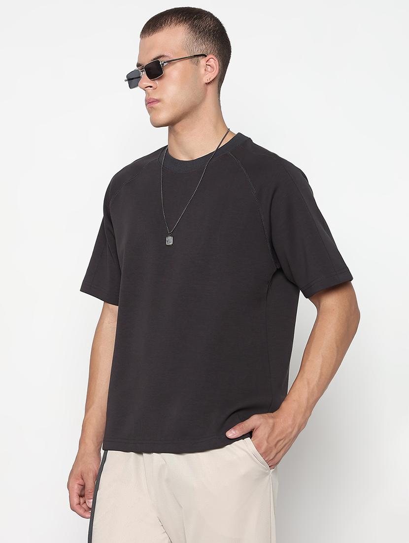 men solid short sleeves loose fit t-shirt - 21933662 -  Standard Image - 1