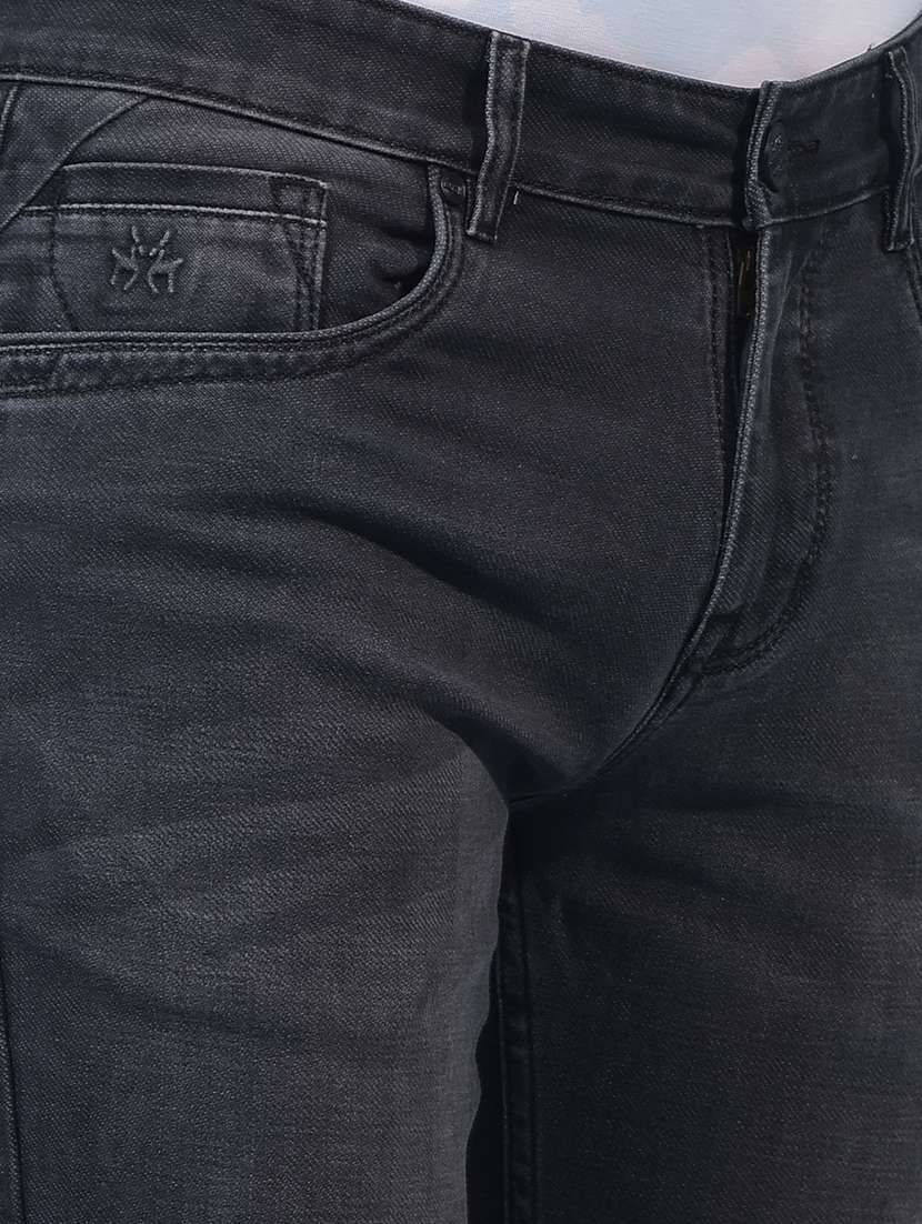 men solid mid rise slim fit jean - 21933808 -  Standard Image - 1