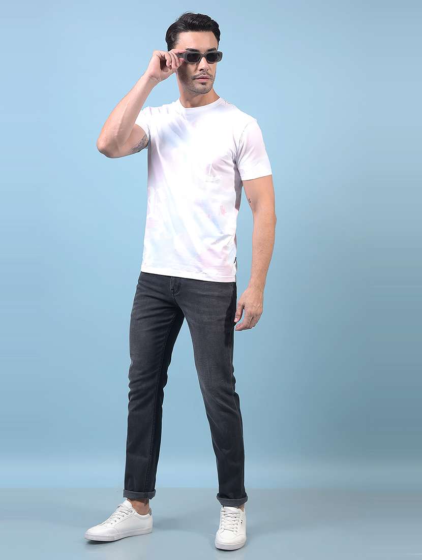 men solid mid rise slim fit jean - 21933808 -  Standard Image - 6