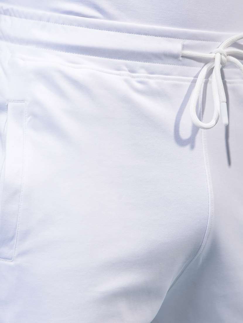 men solid mid rise regular fit shorts - 21933900 -  Standard Image - 6