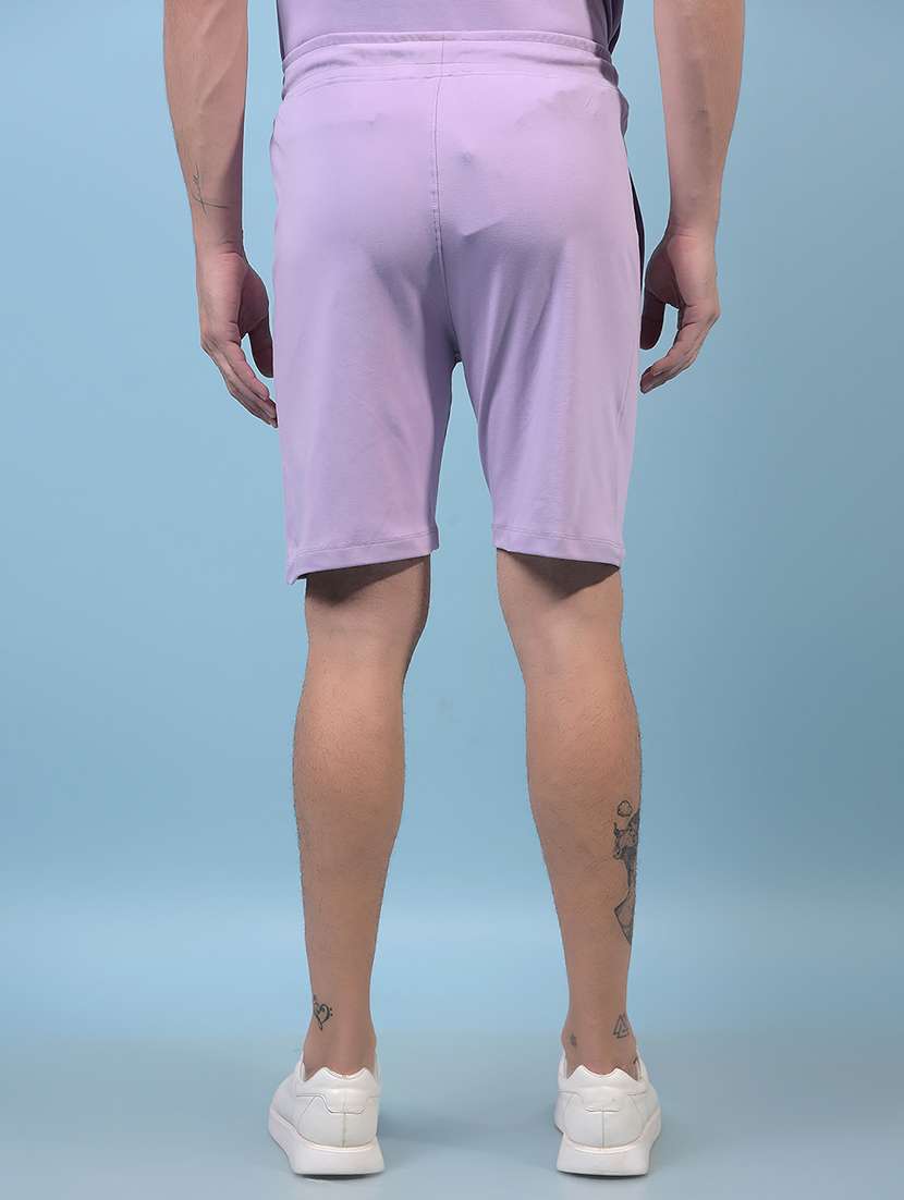 men solid mid rise regular fit shorts - 21933901 -  Standard Image - 4