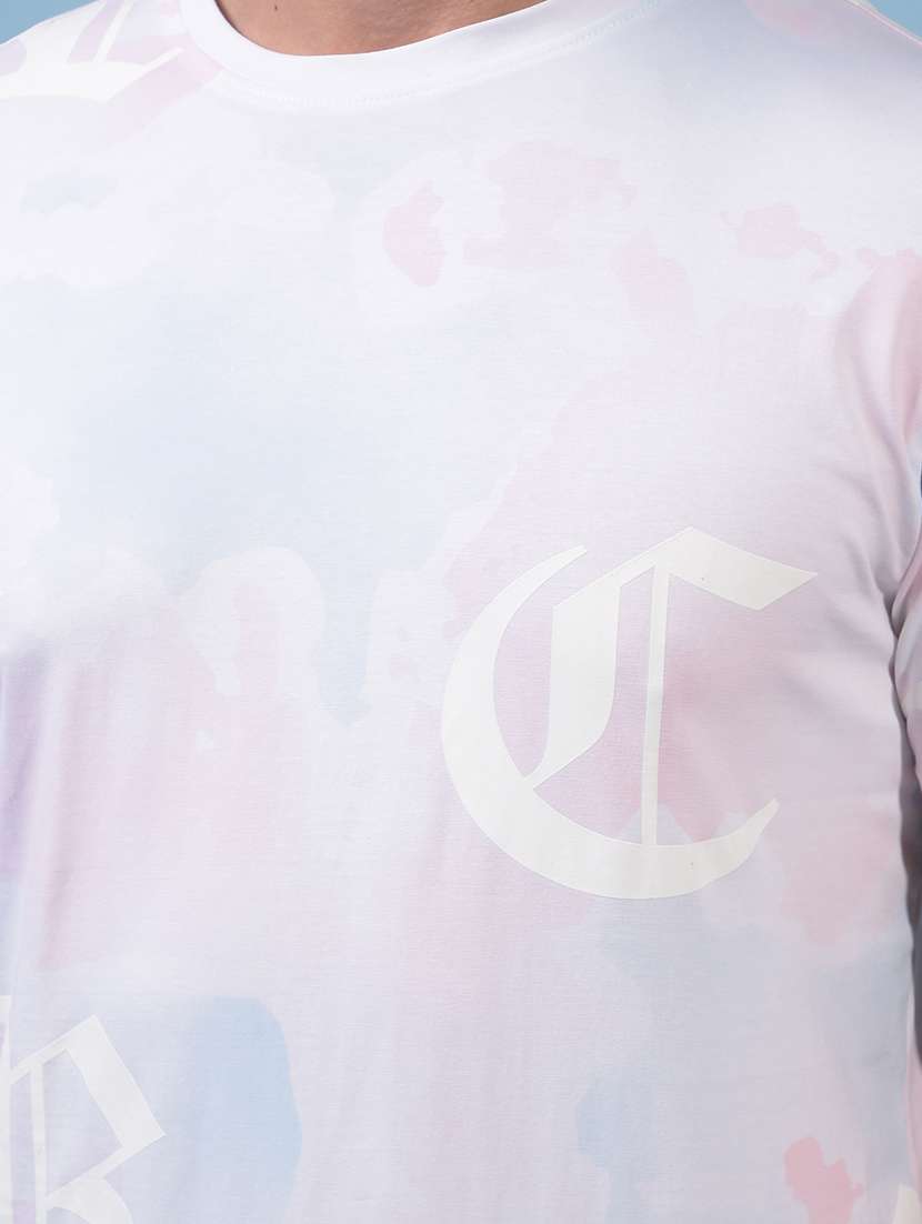 men printed short sleeve slim fit t-shirt - 21933947 -  Standard Image - 6