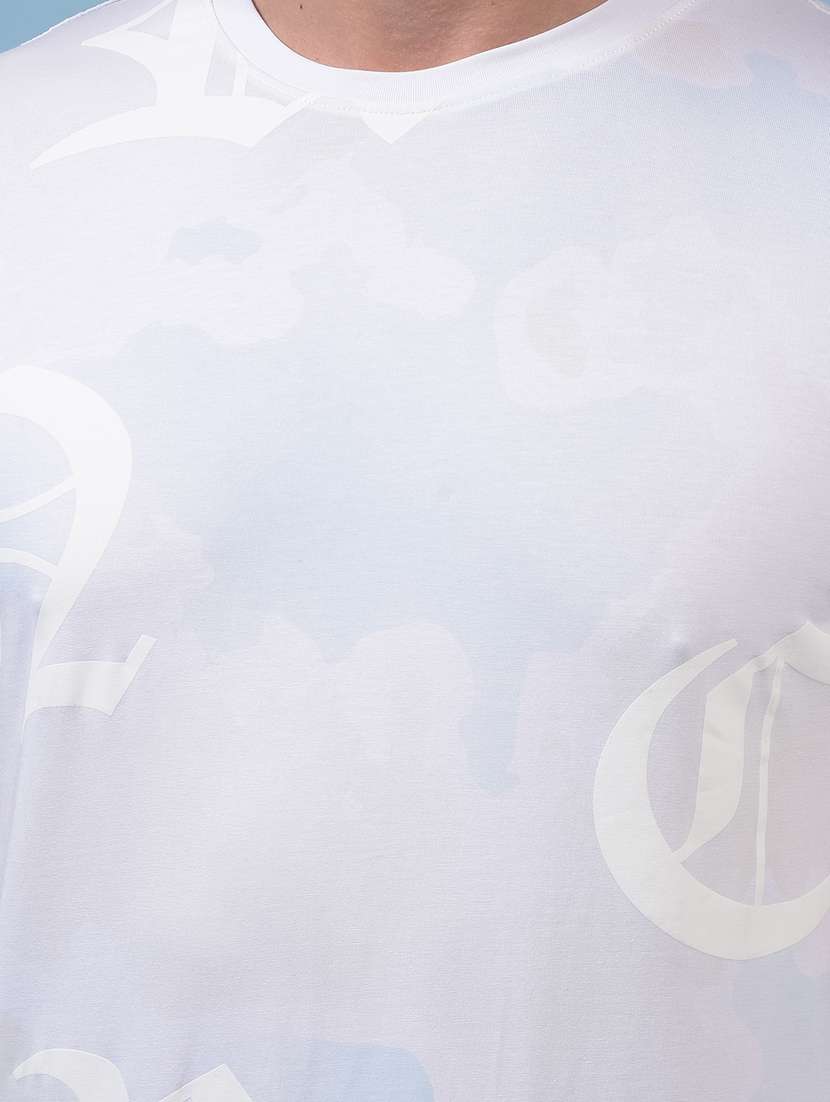 men printed short sleeve slim fit t-shirt - 21933948 -  Standard Image - 6