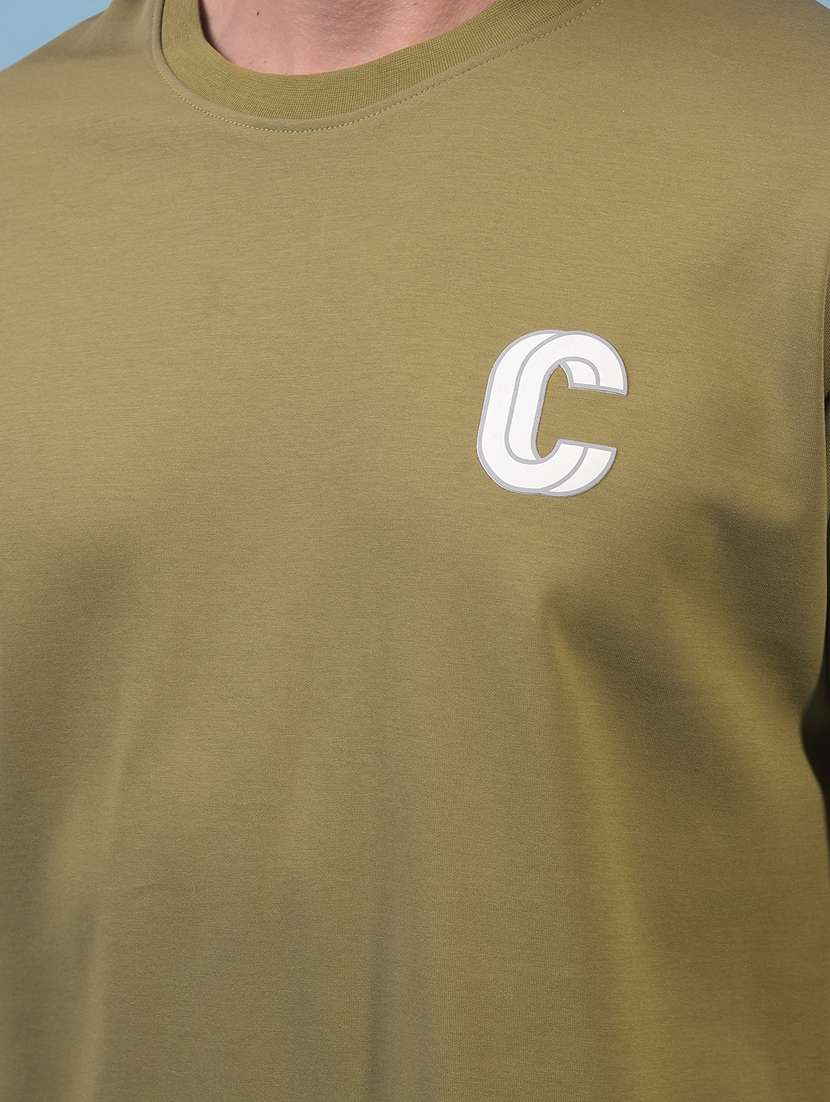 men plain short sleeve regular fit t-shirt - 21933949 -  Standard Image - 6