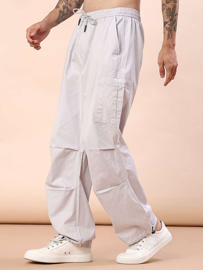 grey cotton cargos - 21934133 -  Standard Image - 1