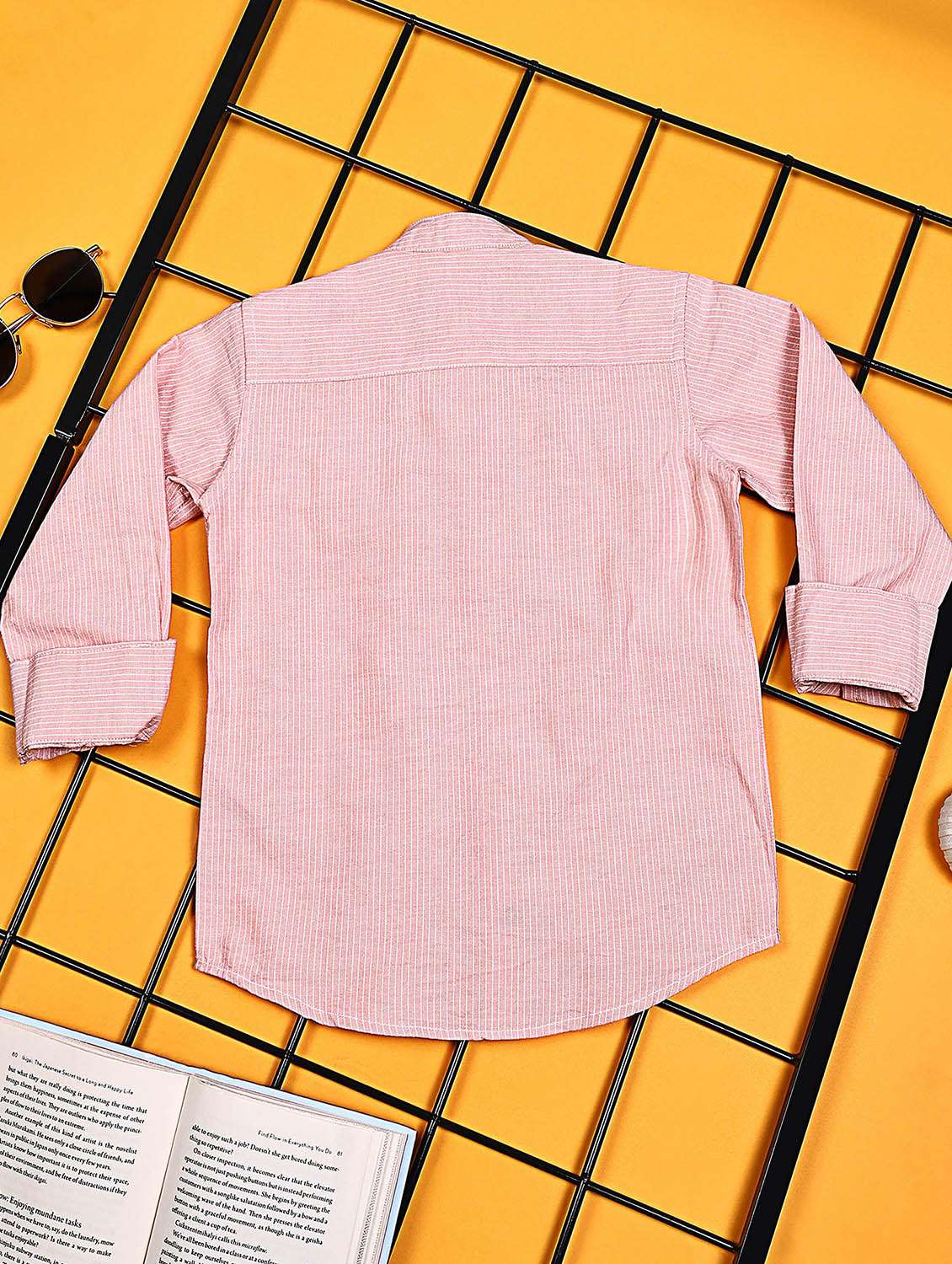 boys striped long sleeve casual shirt - 21934713 -  Standard Image - 1