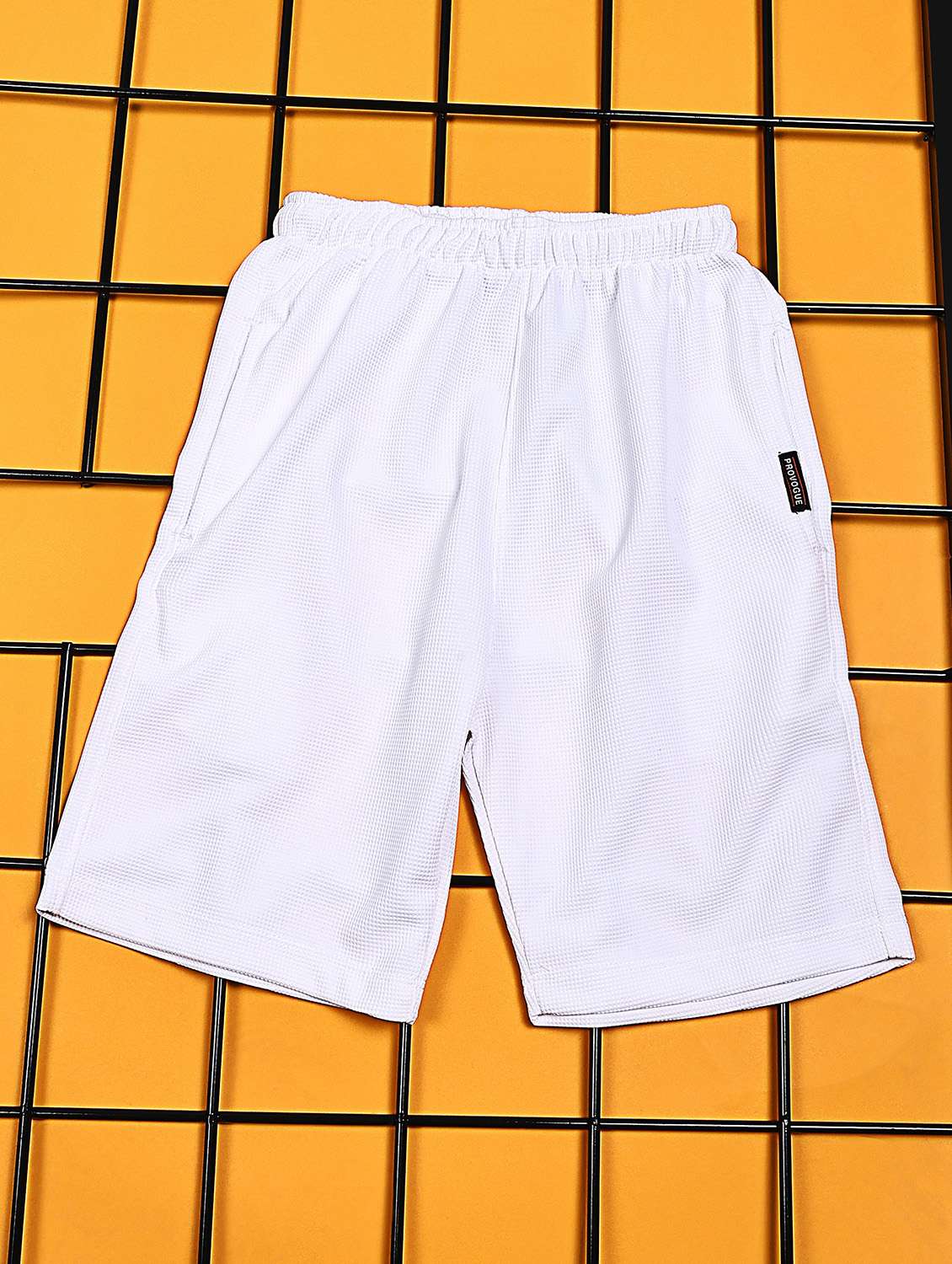 boys solid shirt & shorts co-ords set - 21934752 -  Standard Image - 1