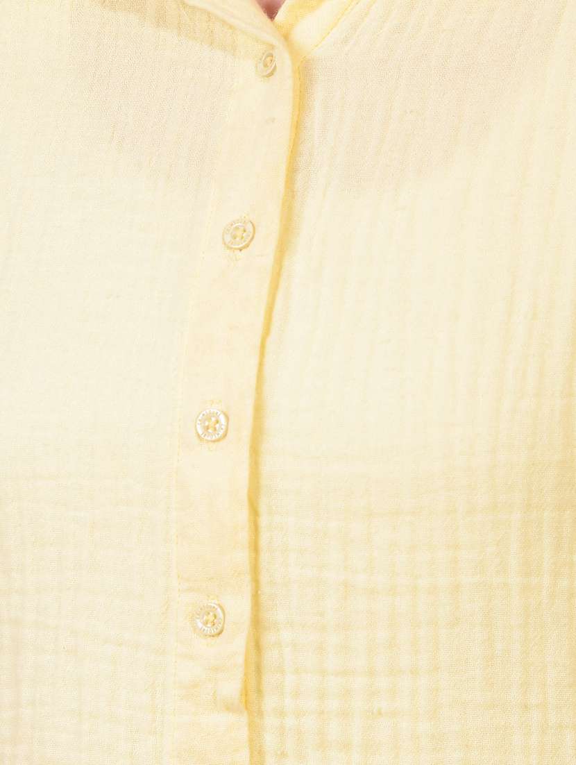 women solid long sleeve regular shirt - 21934769 -  Standard Image - 6