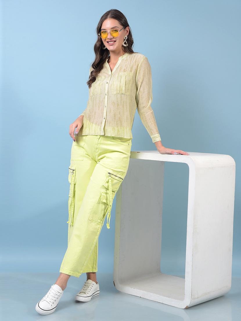 women printed long sleeve regular shirt - 21934787 - Standard Image - 4
