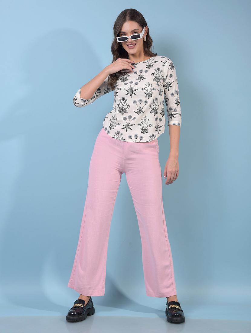 women printed three quarter sleeve regular top - 21934841 - Standard Image - 4