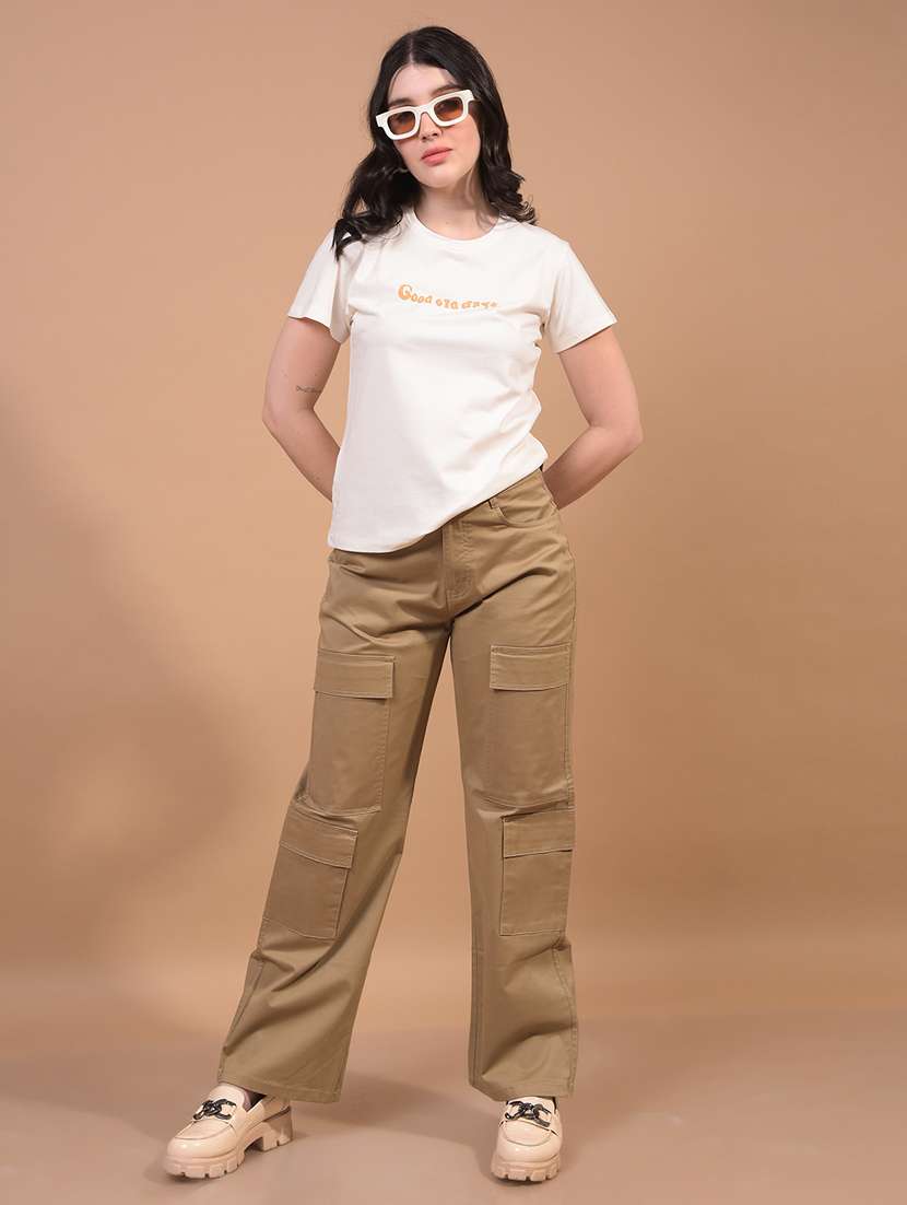 women printed short sleeve regular fit t-shirt - 21934862 -  Standard Image - 4