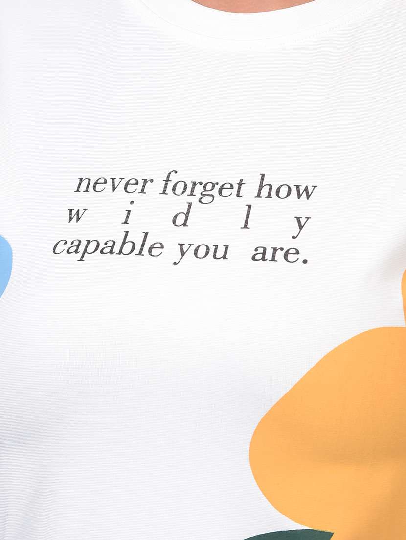 women printed short sleeve regular fit t-shirt - 21934870 -  Standard Image - 6