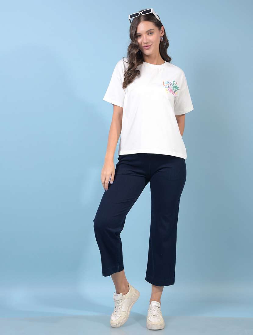 women printed short sleeve loose fit t-shirt - 21934876 -  Standard Image - 4