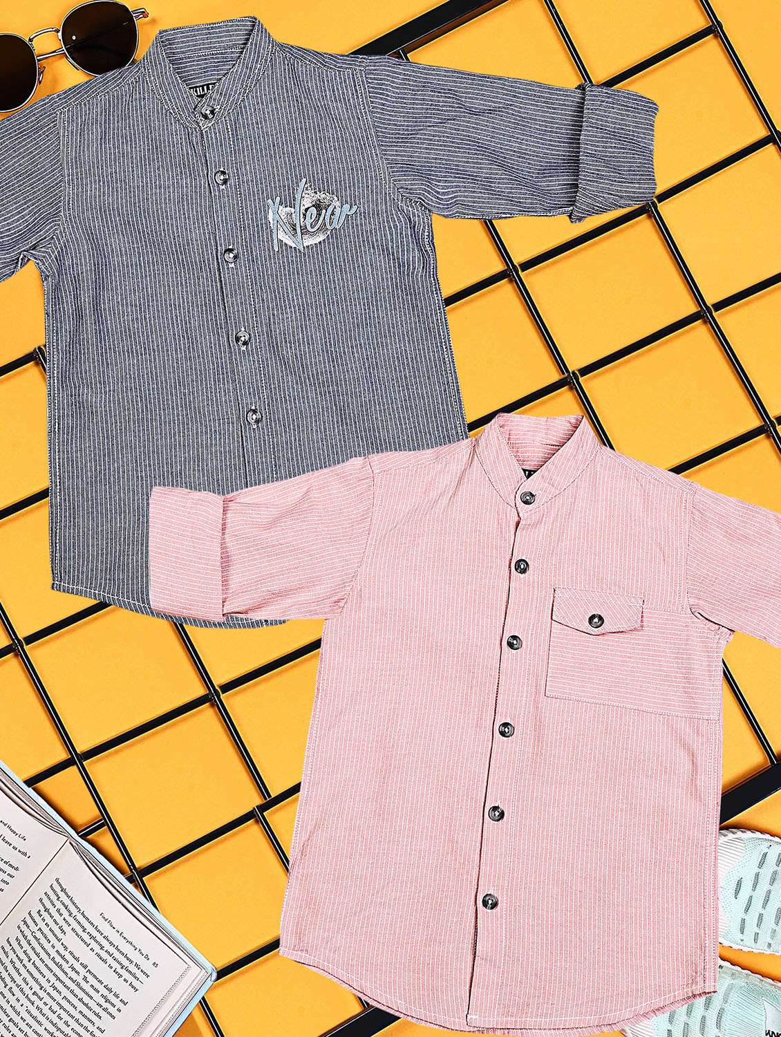 multi colored cotton shirt