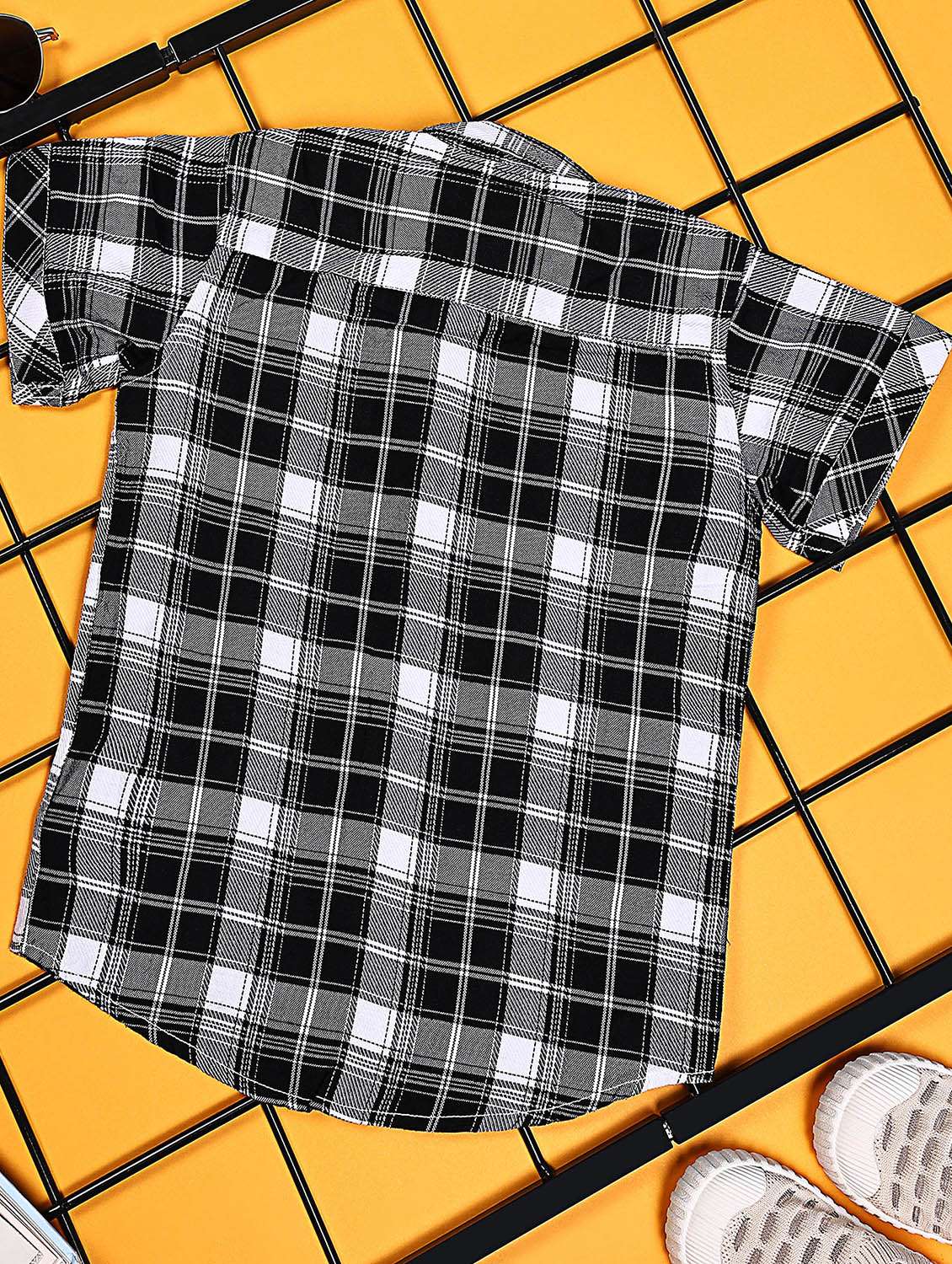 multi colored cotton shirt - 21934920 - Standard Image - 4
