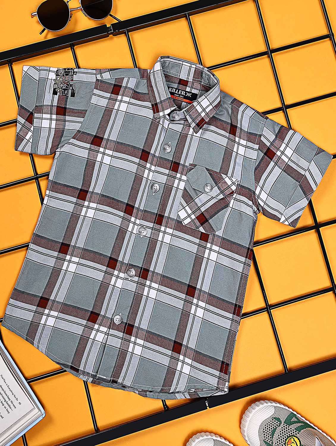 multi colored cotton shirt - 21934923 -  Standard Image - 1