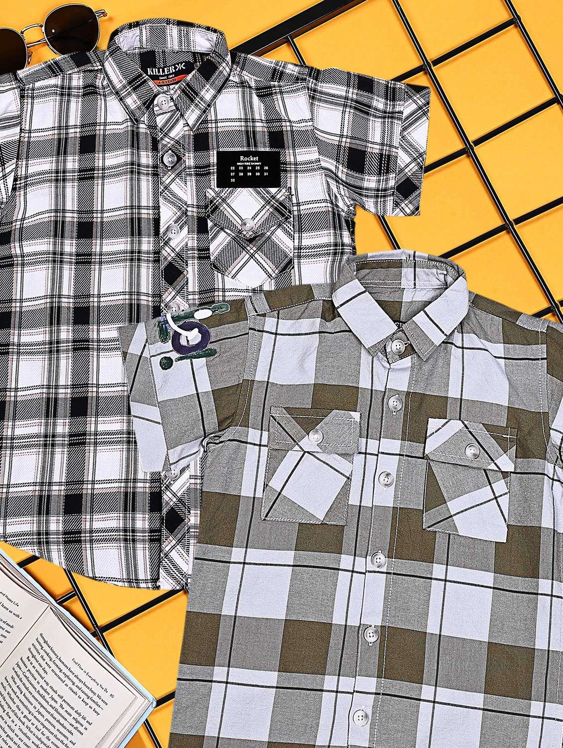 multi colored cotton shirt