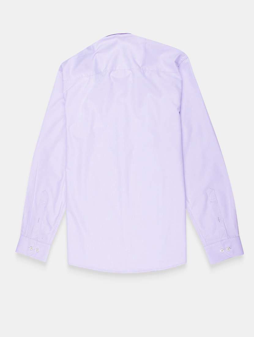 men solid collared long sleeve formal shirt - 21935454 -  Standard Image - 1