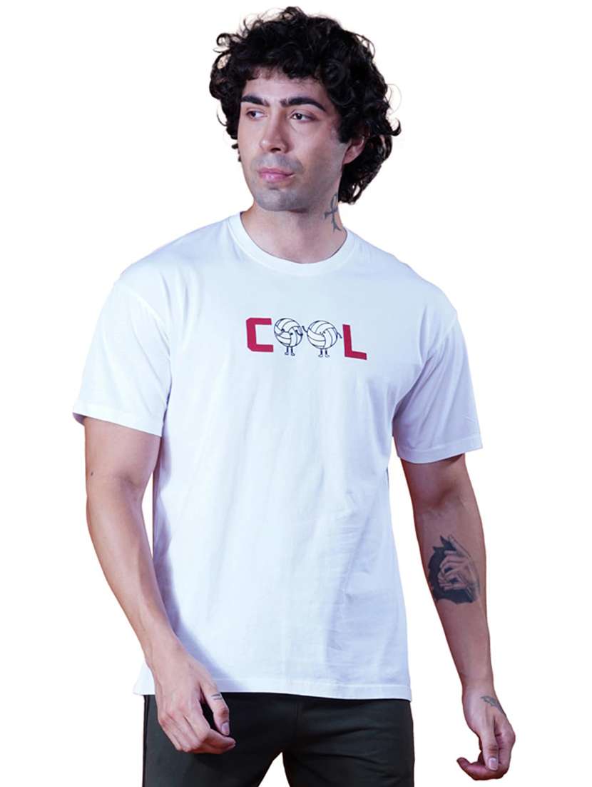 men printed short sleeve regular fit t-shirt - 21935533 -  Standard Image - 1