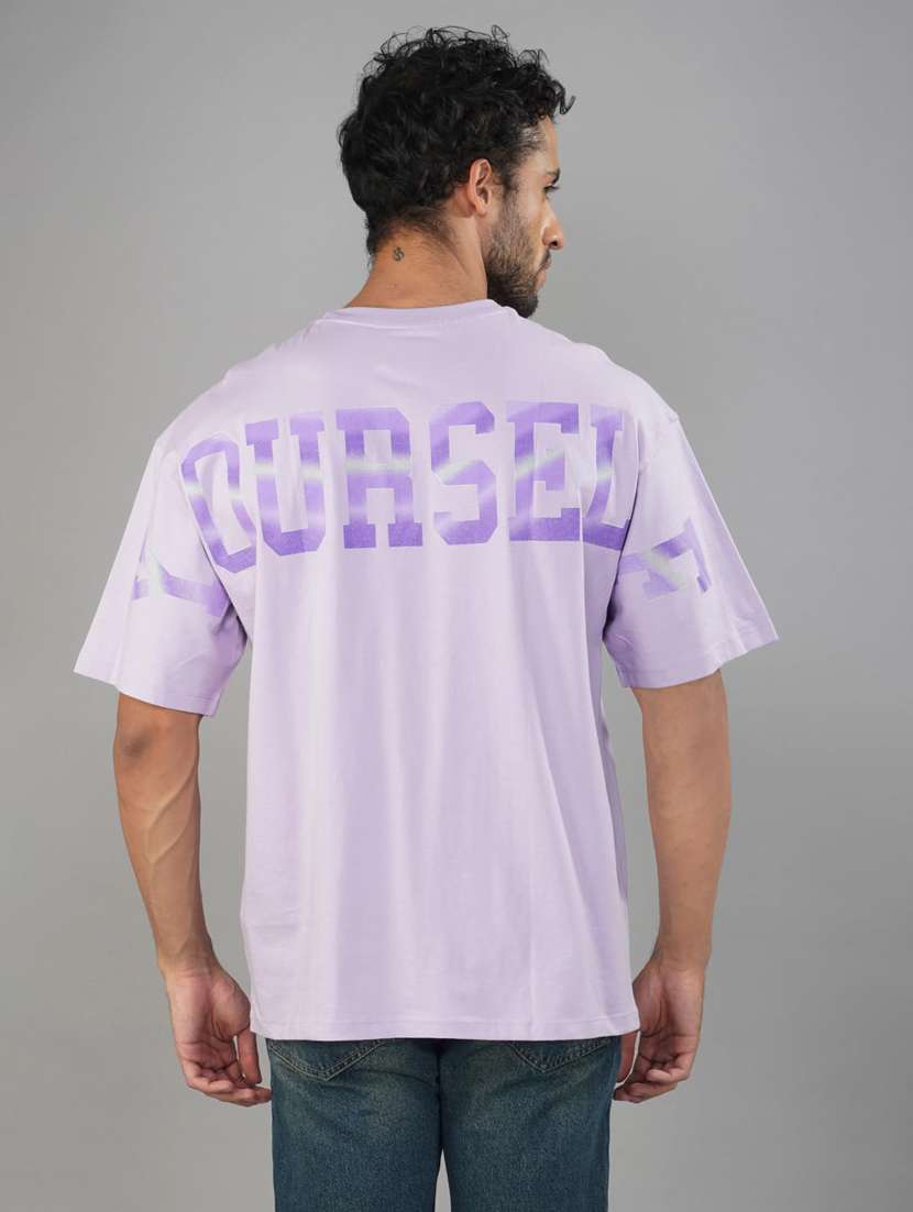 men printed short sleeve loose fit t-shirt - 21935543 -  Standard Image - 4