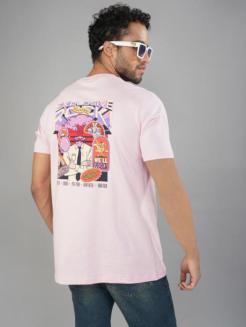 men printed short sleeve regular fit t-shirt - 21935553 - Standard Image - 0