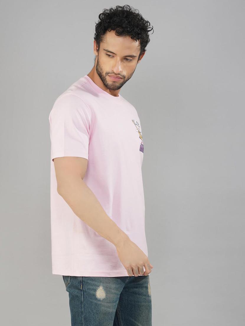 men printed short sleeve regular fit t-shirt - 21935553 -  Standard Image - 1