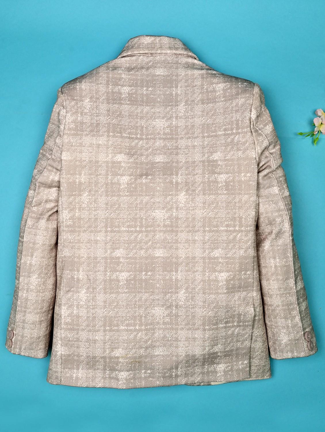 boys printed long sleeve casual blazer - 21935646 - Standard Image - 1