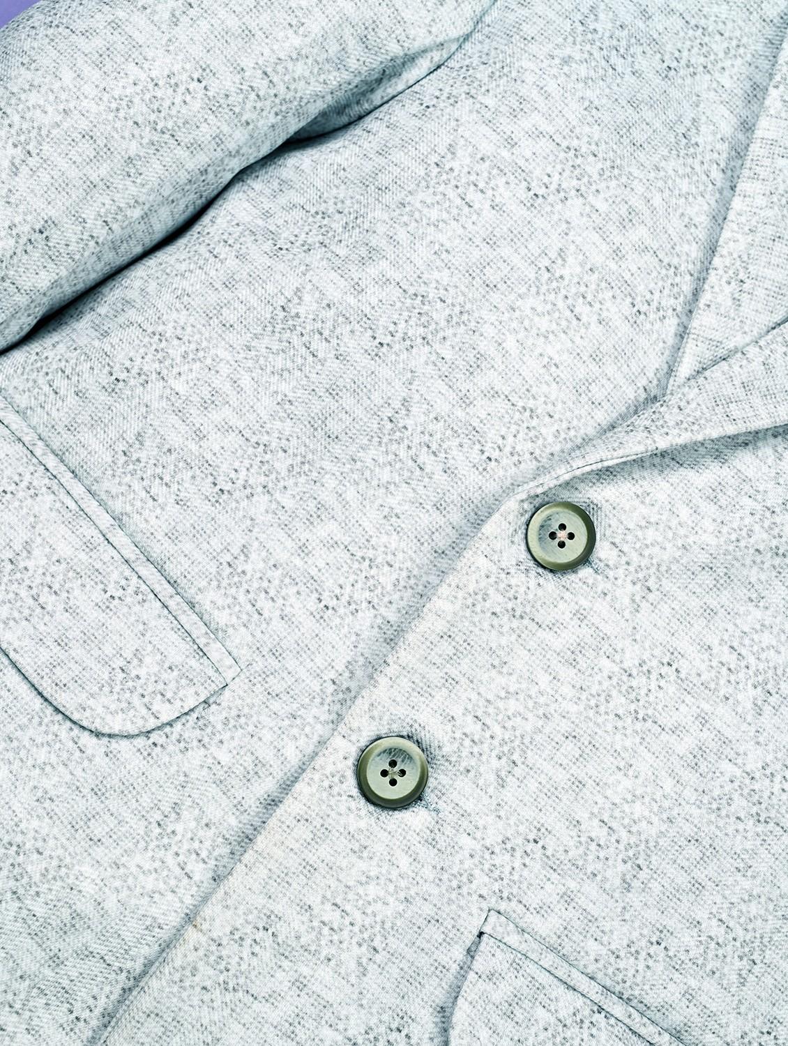 boys self designed long sleeve casual blazer - 21935650 - Standard Image - 4