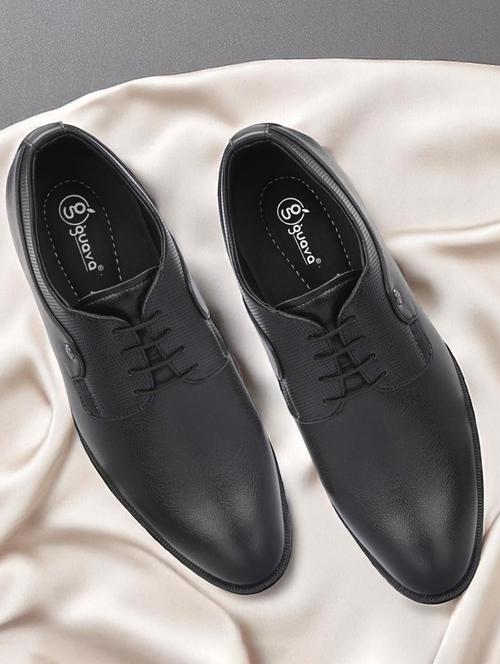 men black lace-up derby - 21935701 - Standard Image - 0