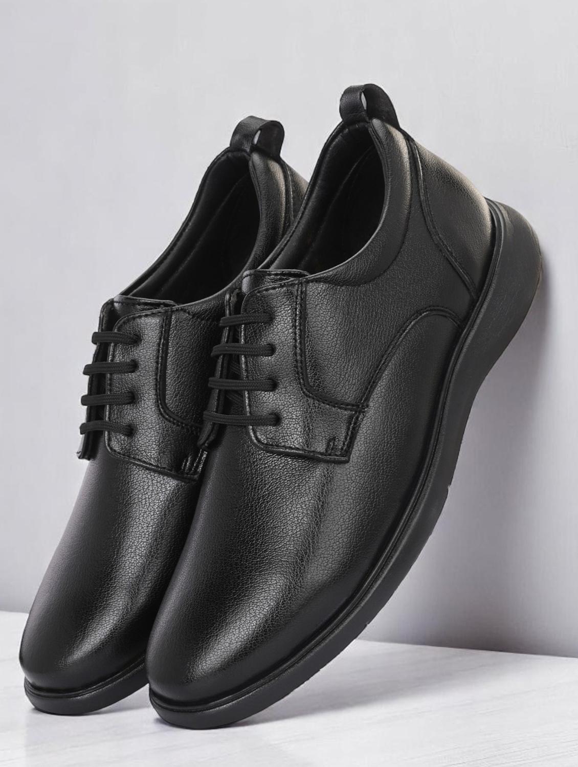 men black lace-up derby - 21935706 -  Zoom Image - 0
